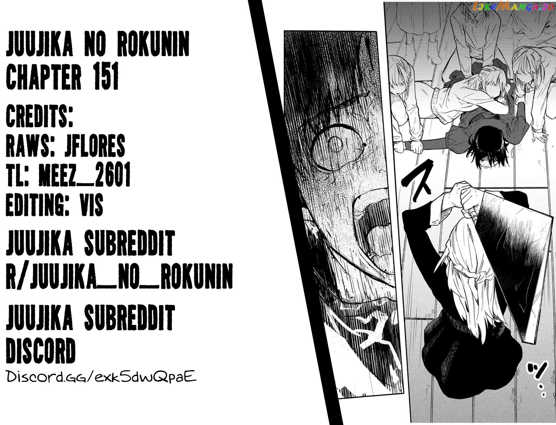 Juujika No Rokunin Chapter 151 image 22